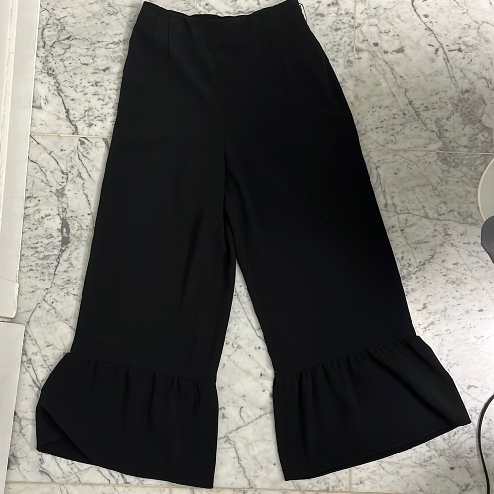 Club Monaco Pants with Ruffle detail